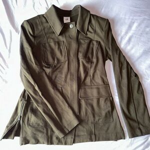 Cabi Business Casual Olive Green Blazer Jacket